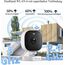 VIMTAG 2,5K Überwachungskamera Aussen, 5GHz WLAN Kamera Outdoor,Aussenkamera,Farbige Nachtsicht,Tag&Nacht PIR- Bewegungserkennung&7 * 24H Automatische Aufnahme,2-Wege-Audio,Alexa,Cloud/SD Card(4PCS)