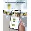 GNCC GK2 WLAN Überwachungskamera Aussen mit KI-Bewegungserkennung, 1080P, 360°-Schwenk-Neige-Funktion, IP65 wasserdicht, Farb-Nachtsicht, Zwei-Wege-Audio, Cloud- & SD-Karten-Speicher