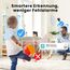 HYCENCY Mini Kamera WLAN 1080P HD Überwachungskamera Innen WiFi Kleine Sicherheitskamera mit Live Übertragung aufs Handy, Nachtsicht, Weitwinkel, Cloud Speicher