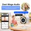 GUOANVISION 2K 5G Überwachungskamera Aussen/Innen, Kamera Überwachung Aussen, WLAN Camera Indoor/Outdoor, Babyphone mit App, Hundekamera, IP66 Wasserdicht, 2-Wege-Audio, Auto-Zoom, SD &Cloud-2Pack