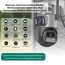GUOANVISION Kamera Überwachung Aussen,6MP Dual Objektiv Überwachungskamera Aussen,IP66 AußenSicherheitskamera Outdoor mit Automatische Nachverfolgung, Nachtsicht, 24/7 Aussenkamera, 2 Audio, SD/Cloud