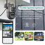 GUOANVISION Kamera Überwachung Aussen,6MP Dual Objektiv Überwachungskamera Aussen,IP66 AußenSicherheitskamera Outdoor mit Automatische Nachverfolgung, Nachtsicht, 24/7 Aussenkamera, 2 Audio, SD/Cloud