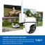 Tapo C501GW 360° 4G LTE Überwachungskamera mit SIM-Kartenslot, kein WLAN erforderlich, Starlight farbige Nachtsicht, AI-Erkennung, DC/PoE-Stromversorgung, 1080P, IP66, lokaler und Cloud-Speicher