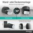 Oktaplex Bea 2er Set Bewegungsmelder Aussen IP65 schwenkbar 180° PIR-Sensor 12m Reichweite 230 V anthrazit Aufputz Bewegungssensor