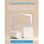 Meross Matter Heizkörperthermostat WLAN Heizungsthermostat benötigt extra Hub Smart Thermostat WLAN Funk Thermostat Kompatibel mit HomeKit, Alexa und Google Assistant