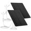 2PCS Solarpanel für Eufy Kamera,GuKKK 6W Kamera Solarpanel Kompatibel,Kontinuierliche Stromversorgung,IP65 wasserdicht Solarpanel für Security euf-Cam,2C/2C Pro,2/2Pro,E20/E40 Kamera-Aufladung