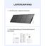 ECOFLOW 220W Solarpanel, leichtes tragbares Solarmodul für DELTA & RIVER tragbare Powerstation, bifaziales Design, N-Typ Solarzelle, 25% Wirkungsgrad, IP68, Solaranlage für Outdoor Garten Camping