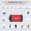 ALLWEI 1500W Reiner Sinus Wechselrichter 12v auf 230v Spannungswandler für Zuhause, Wohnmobil, LKW, netzunabhängige Solaranlagen Wechselrichter Inverter 12v 220v,Spitzenleistung 3000W