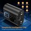 TAGEEBLU 300W Wechselrichter 12V auf 230V, spannungswandler 12v 230v mit 1 Steckdosen、Type-C 30W、USB-Schnellladung 25W、3 USB-Anschlüsse, LED-Anzeige, Laden von Handys, Laptops und Anderen Geräten