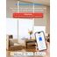 Meross Matter Smart Rolladenschalter WLAN 55x55mm, Smart Home Rolladensteuerung | Jalousieschalter, kompatibel mit Apple HomeKit, Alexa und Google Home(NEUTRALKABEL ERFORDERLICH)