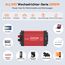 ALLWEI 2000W Reiner Sinus Wechselrichter 12v auf 230v Spannungswandler für Zuhause, Wohnmobil, LKW, netzunabhängige Solaranlagen Wechselrichter Inverter 12v 220v,Spitzenleistung 4000W