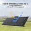EF ECOFLOW 60 W Tragbares und klappbares Solarpanel, 25% hocheffiziente n-Typ-Solarzellen, wasser- und staubdicht gemäß IP65, geeignet für Camping, Rucksäcke, SUVs und Minivans