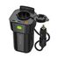AUCARAUTO 150W Spannungswandler, DC 12V zu 230V AC 5-in-1 Wechselrichter Getränkehalter Konverter mit 10A Zigarettenanzünder Steckdose, 2 USB-C 30W & 1 USB-A 18W Ladeanschlüsse - Schwarz