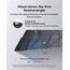ECOFLOW 220W Solarpanel, leichtes tragbares Solarmodul für DELTA & RIVER tragbare Powerstation, bifaziales Design, N-Typ Solarzelle, 25% Wirkungsgrad, IP68, Solaranlage für Outdoor Garten Camping