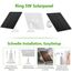 Solarmodul für Ring Kamera,GuKKK 5W Kamera Solarpanel kompatibel mit Ring Spotlight Cam/Pro/Plus Akku & Stick Up Cam/Pro Akku mit Barrel Plug 4m Ladekabel IP65 Wasserdicht Solar Ladegerät (1)
