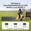 EF ECOFLOW 45 W Tragbares und klappbares Solarpanel, 25% hocheffiziente n-Typ-Solarzellen, wasser- und staubdicht gemäß IP68, geeignet für Camping, Rucksäcke, SUVs und Minivans