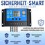 100W Solarpanel 12V Monokristallines Solarpanel-Kit 100 Watt Solarmodul mit 20 A Laderegler für netzunabhängige 12 Volt Energieladung für Wohnmobil, Boot, Wohnwagen, Haushalt
