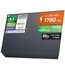 Solarway 445W Solarpanel Full Black Bifazial Glas/Glas PV Panel mit positiver Leistungstoleranz von 0-5 Watt, n-type, geeignet für Balkonkraftwerk