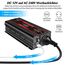 Seamuing 2000W Wechselrichter DC 12V auf AC 230V Spannungswandler 1 AC Steckdose & 2 USB Port Stromwandler mit Alligatorclip Zigarettenanzünder Stecker Power Inverter für Auto KFZ Wohnwagen LKW