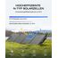 ECOFLOW 110W Solarpanels Faltbar Solarmodul für Delta & RIVER Serie tragbare Powerstation, Bifaziales Design mit bis zu 25% Effizienz, N-Typ-Solaranlage für Outdoor Garten Balkon Wohnwagen Camping