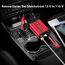 300W Auto Wechselrichter, DC 12 V auf 230 V Auto-Wechselrichter mit AC Steckdosen und 3.4 A Dual-USB-Anschlüssen, Autostecker Adapter Steckdosenkonverter