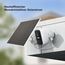 Solarpanel für Eufy Kamera, 5W Solarmodul für Eufy Kamera kompatibel mit Eufycam 3/3C/2/2 Pro/2C/2C Pro/E/E20/E40/L20/L40, Solarpanel für überwachungskamera Eufy mit USB-C Anschluss, Micro USB Adapter