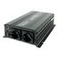 SOLARTRONICS Spannungswandler NM1500 12V 1500 Watt SCHWARZ - 3000 Watt Spitzenleistung - Wechselrichter 12v auf 230v - Blei- oder AGM-Batterie kompatibel - mit Schuko- & USB Anschluss