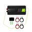 Green Cell® 1500W/3000W 12V auf 230V Volt kfz Spannungswandler Wechselrichter Power Solar Inverter DC AC Umwandler Stromwandler Fahrzeuge Wohnwagen Auto Modifizierte Sinus Sine Wave Autoladegerät