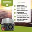 SOLARTRONICS Spannungswandler NM300 12V 300 Watt SCHWARZ - 600 Watt Spitzenleistung - Wechselrichter 12v auf 230v - Blei- oder AGM-Batterie kompatibel - mit Schuko- & USB Anschluss