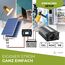 SOLARTRONICS Spannungswandler NM300 12V 300 Watt SCHWARZ - 600 Watt Spitzenleistung - Wechselrichter 12v auf 230v - Blei- oder AGM-Batterie kompatibel - mit Schuko- & USB Anschluss