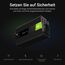 Green Cell 300W/600W DC 12V auf AC 230V Reiner Sinus Spannungwandler USV UPS Wechselrichter Stromwandler Power Bypass Solar Inverter DC AC zur Versorgung von Pumpen in Zentralheizungsöfen Öfen