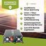 SOLARTRONICS Spannungswandler NM1000 12V 1000 Watt SCHWARZ - 2000 Watt Spitzenleistung - Wechselrichter 12v auf 230v - Blei- oder AGM-Batterie kompatibel - mit Schuko- & USB Anschluss
