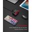 BESTEK Kfz-Ladegerät 12/24 V 150 W, 2 Zigarettenanzünder-Steckdosen & 2 USB-Anschlüsse, Kfz-Ladegerät für iPhone XS Max/iPhone X/8, iPad, Tablet, Smartphone (rot)