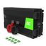 Green Cell® 1500W/3000W 24V auf 230V Reiner Sinus Volt kfz Spannungswandler Wechselrichter Konverter Pure Sine Wave Power Solar Inverter DC AC Umwandler Stromwandler Wohnwagen Auto Autoladegerät