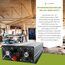 SOLARTRONICS Spannungswandler NM5000 12V 5000 Watt SCHWARZ - 10000 Watt Spitzenleistung - Wechselrichter 12 auf 230v - Blei- oder AGM-Batterie kompatibel - mit Schuko- & USB Anschluss