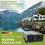 SOLARTRONICS Spannungswandler NM2500 12V 2500 Watt SCHWARZ - 5000 Watt Spitzenleistung - Wechselrichter 12v auf 230v - Blei- oder AGM-Batterie kompatibel - mit Schuko- & USB Anschluss