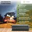 SOLARTRONICS Spannungswandler NM600 12V 600 Watt SCHWARZ - 1200 Watt Spitzenleistung - Wechselrichter 12v auf 230v - Blei- oder AGM-Batterie kompatibel - mit Schuko- & USB Anschluss