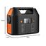 SinKeu Tragbare Powerstation 99Wh,150W Solar Generatoren Akku mit 230V AC/Car Lighter Port/USB Ausgabe,für Reise Camping Wohnmobil und als Notstromaggregat (Black)