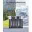 EcoFlow DELTA 2 tragbare Powerstation mit 220W Solar Panel, balkonkraftwerk mit speicher solaranlage balkon und Schnellladung als Solargenerator für die Stromversorgung, für Camping und Wohnmobile