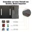 SinKeu Tragbare Powerstation mit 60 W Falt-Solarpanel, 296 Wh Solargenerator mit 230 V AC-Ausgang, 300 W Reine Sinuswelle, LED-Leuchte, Lithium-Akku für Camping, Notstrom & Off-Grid