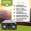 SOLARTRONICS Spannungswandler NM4000 12V 4000 Watt SCHWARZ - 8000 Watt Spitzenleistung - Wechselrichter 12v auf 230v - Blei- oder AGM-Batterie kompatibel - mit Schuko- & USB Anschluss