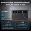 DJI Power 1000 V2 tragbare Powerstation, Solargenerator mit Panel, 1024 Wh LFP-Akku, 2600 W Ausgangsleistung, Autosteckdose zu SDC-Netzkabel, Autoladung, Camping, Roadtrip, Wohnmobil