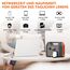 SinKeu Tragbare Powerstation 296 Wh mit 100 W Falt-Solarpanel, Solargenerator mit 230 V AC-Ausgang, 300 W Reine Sinuswelle, LED-Leuchte, Stromgenerator für Camping, Notstrom & Off-Grid