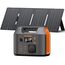 SinKeu Tragbare Powerstation mit 60 W Falt-Solarpanel, 296 Wh Solargenerator mit 230 V AC-Ausgang, 300 W Reine Sinuswelle, LED-Leuchte, Lithium-Akku für Camping, Notstrom & Off-Grid