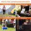 SinKeu Tragbare Powerstation 296WH, Solar Generator mit 230V 300W Reine Sinuswelle AC Steckdose,12V DC,USB, TYP-C, LED-Licht, Stromspeicher Notstromaggregat Akku für Camping, Unterwegs,Stromausfälle