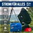DENQBAR Inverter Stromgenerator DQ-2100 2100W, Benzin Stromerzeuger mit 230V, USB Fast-Load, Superleise, LED Display, tragbar - Für Camping, Outdoor, Baustelle, Reise, Wohnmobil und Notstromaggregat