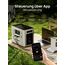 AFERIY 2400W Tragbare Powerstation, 2048Wh LiFePO4-Batterie, USV-APP, Schnellladung in 1,2 Std.13 Anschlüsse, Sinuswellen 230V, USV, APP, Mobile Stromversorgung für Outdoors Camping, Silbern Mit XT90