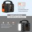 Tragbare Powerstation 99Wh,SBAOH 150W Solargenerator Akku mit AC/Auto Zigärettenänzünder/USB Ausgabe,Mobile stromgenerator für Reise/Camping/Outdoors/Emergency