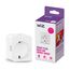 WiZ Smart Plug, Typ F, 230 V, einfache Einrichtung, Standardstecker, intelligente Steuerung, Sprachbefehle, ohne Leistungsmesser, 1er-Pack