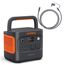 Jackery E2000 v2 tragbare Powerstation mit 5M Solarpanel Verlängerungskabel, 2042Wh Solargenerator mit 2200W Ausgang (Max 4400W), Schnellladung von 0-80% in 52 Min für Notfall, Camping, Wohnmobil